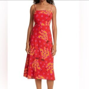 House of Harlow 1960 Banana Print dress.